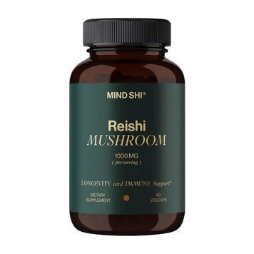 Mind Shi Reishi Mushroom 1000 mg (60 veg caps) 000031593 фото