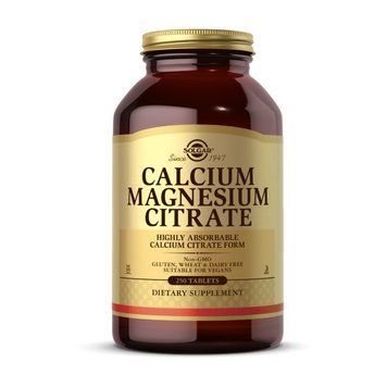 Solgar Calcium Magnesium Citrate (250 tabs) 000026954 фото