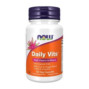 NOW Daily Vits (30 veg caps) 000015959 фото