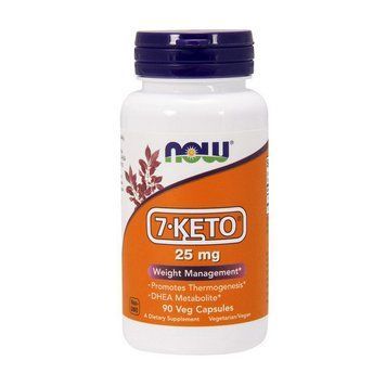 NOW 7-KETO 25 mg (90 veg caps) 000005663 фото