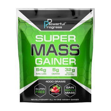 Powerful Progress Super Mass Gainer (4 kg, banana) 000006625 фото