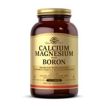 Solgar Calcium Magnesium Plus Boron (250 tabs) 000020410 фото