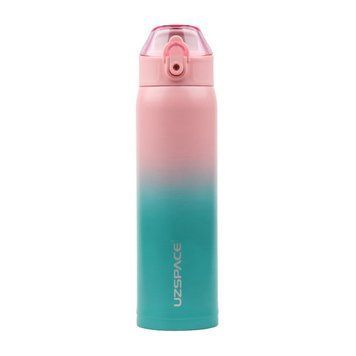 UZSPACE Uzspace X4 Gradient Waterboottle 4201 (500 ml, pink/blue) 000030946 фото
