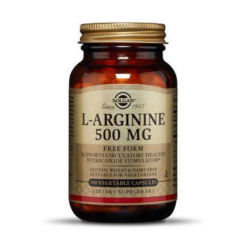 Solgar L-Arginine 500 mg (100 veg caps) 000018657 фото