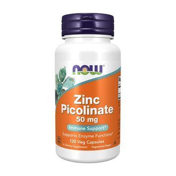 NOW Zinc Picolinate 50 mg (120 caps) 000006506 фото