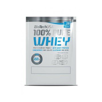 BioTech 100% Pure Whey (28 g, chocolate) 000014387 фото