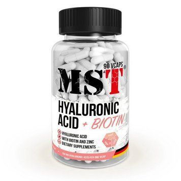 MST Hyaluronic Acid + Biotin (90 vcaps) 000018858 фото
