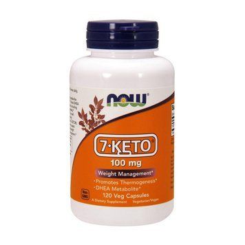 NOW 7-KETO 100 mg (120 veg caps) 000009711 фото