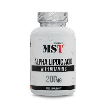 MST Alpha Lipoic Acid with Vitamin C 200 mg (120 caps) 000030812 фото