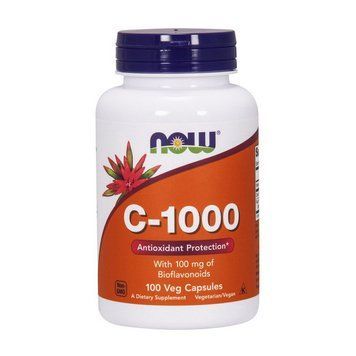 NOW C-1000 with bioflavonoids (100 caps) 000005846 фото