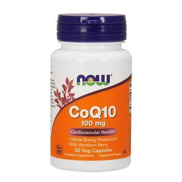 NOW CoQ10 100 mg (30 veg caps) 000010781 фото