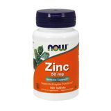 NOW Zinc 50 mg (100 tabs) 000005899 фото