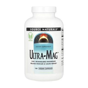Source Naturals Ultra-Mag (180 veg caps) 000031191 фото