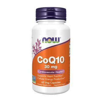 NOW CoQ10 30 mg (60 veg caps) 000007726 фото
