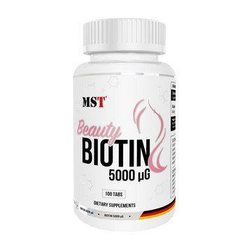 MST Beauty Biotin 5000 (100 tab) 000027027 фото
