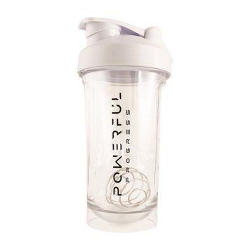 Powerful Progress Shaker With Metall Ball (500 ml, white) 000029870 фото