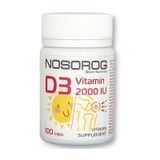 NOSOROG Vitamin D3 2000 IU (100 tab) 000017385 фото