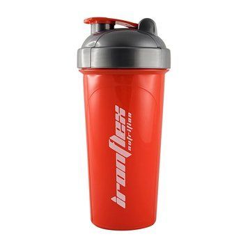 IronFlex Shaker (700 ml, red/grey) 000026027 фото