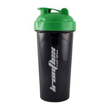 IronFlex Shaker (700 ml, black/green) 000026028 фото